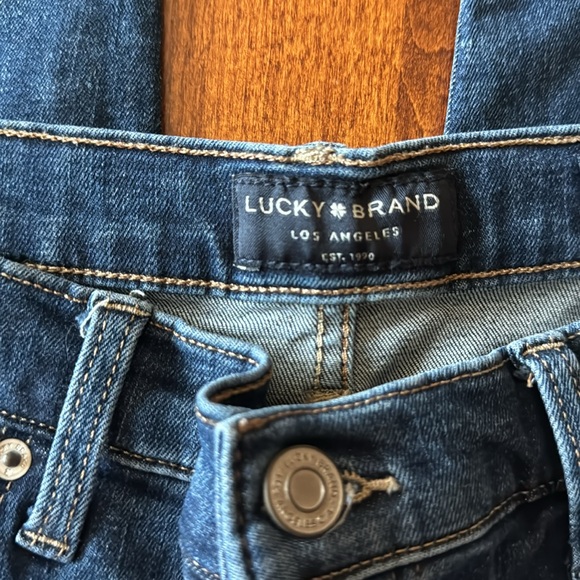 Lucky Brand Mid Rise Skinny Jeans Size 14 - Picture 3 of 6